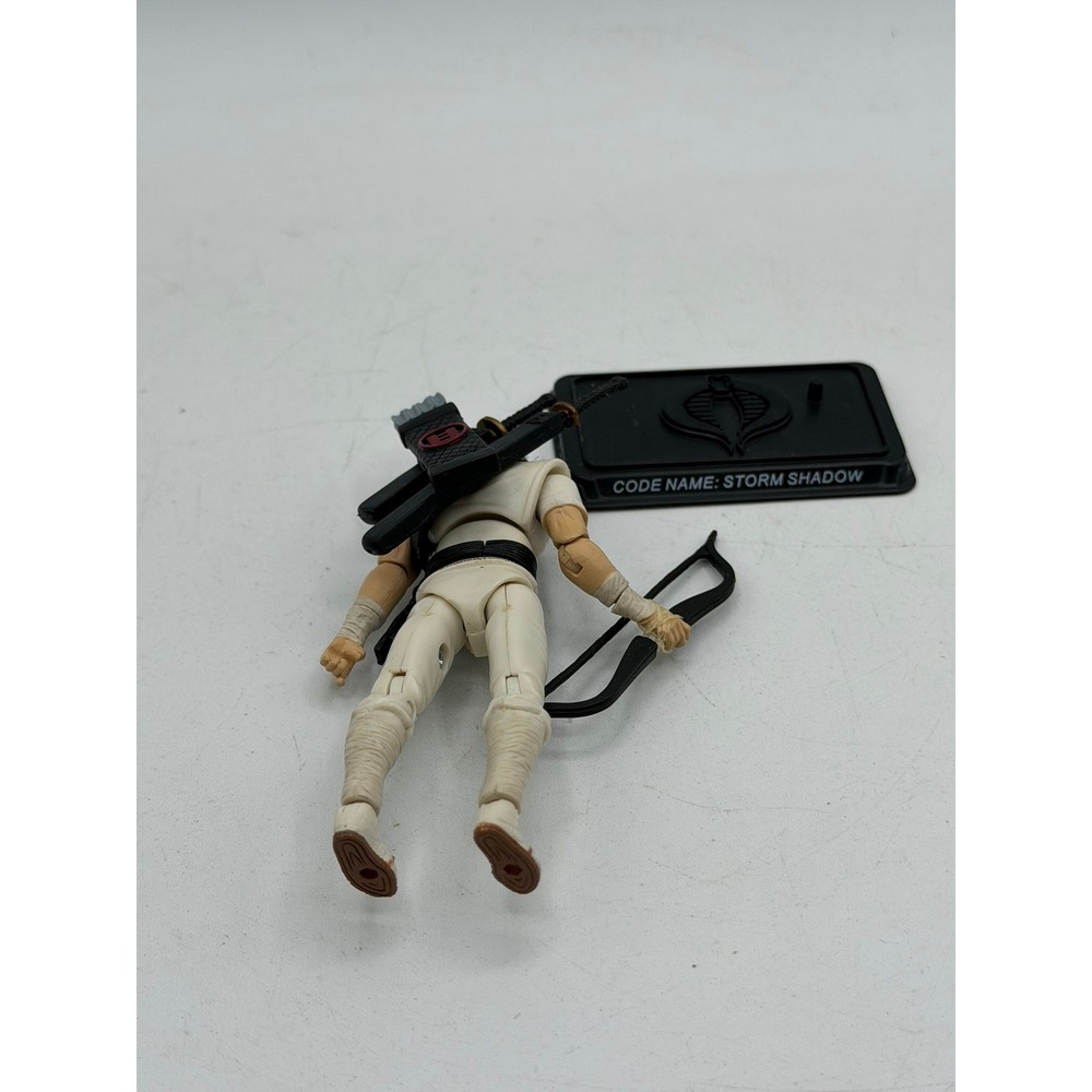 GI Joe 25th Anniversary Storm Shadow Ninja Action Figure Accessories 3.75" - Picture 6 of 9